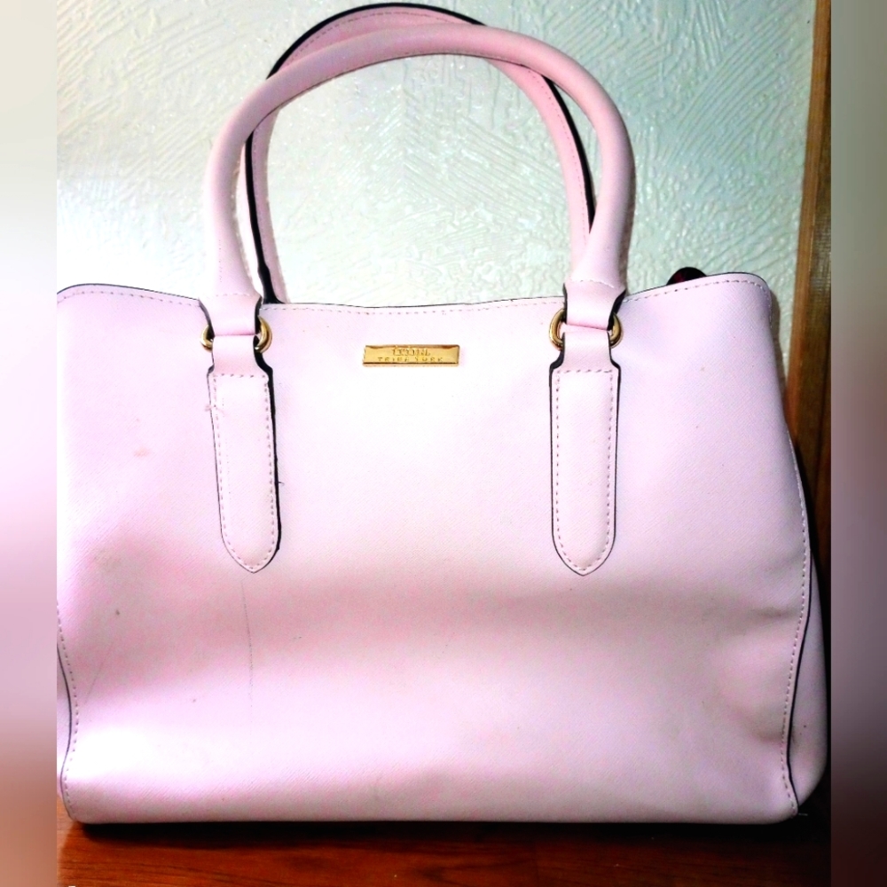 Tina Turk Leather Pink Tote